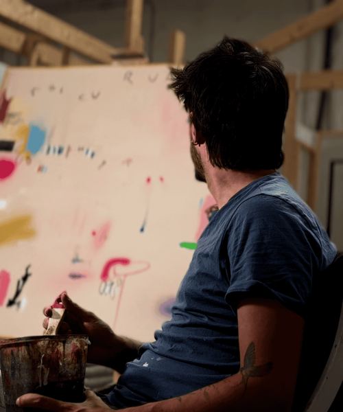 Manel-Foto proceso-Alex sentado